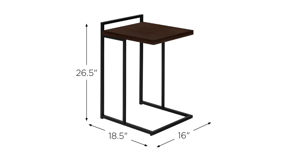 Bain End Table Dimensions
