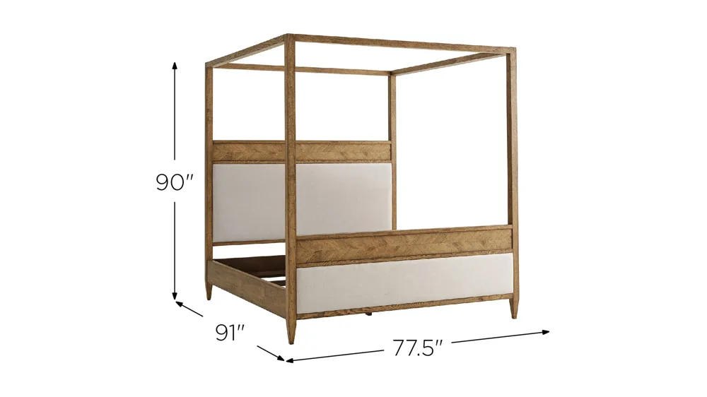 Nova Canopy Bed Dimensions