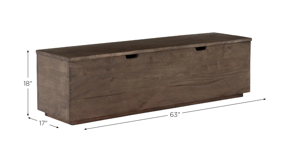 Harmon Bedroom Trunk Dimensions