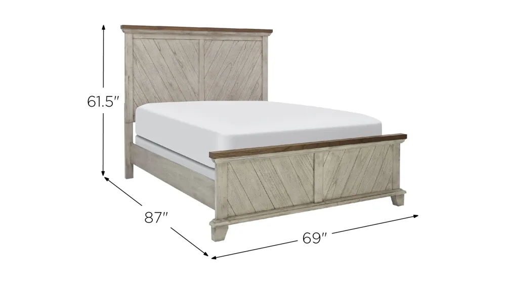 Bear Creek Bed Dimensions