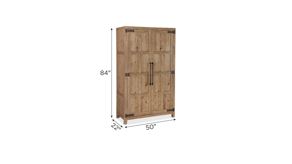 Vineyard Row Wardrobe Dimensions