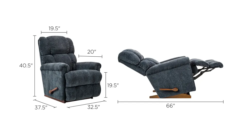 Pinnacle II Rocker Recliner Dimensions