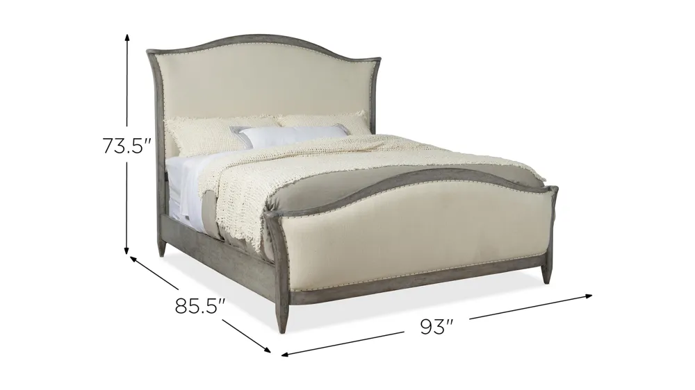 Ciao Bella Upholstered Bed Dimensions