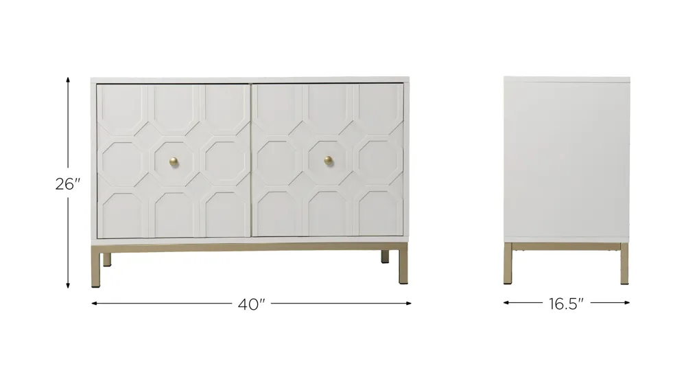 Farrelly Double-Door Cabinet Dimensions