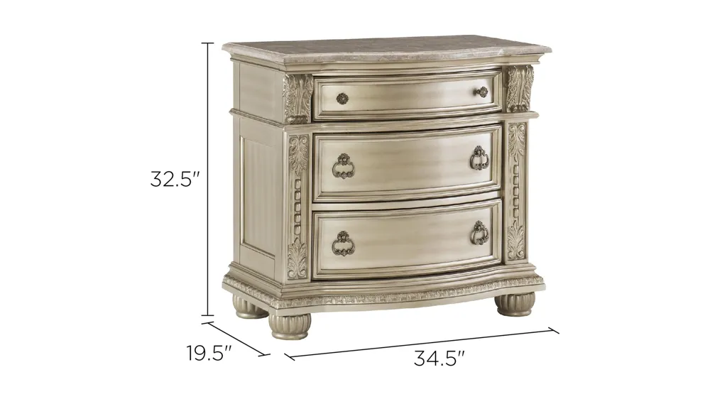 Palace Nightstand Dimensions