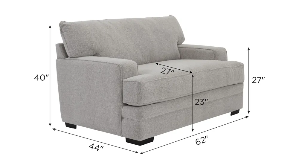 Stella Chair and a Half Dimensions