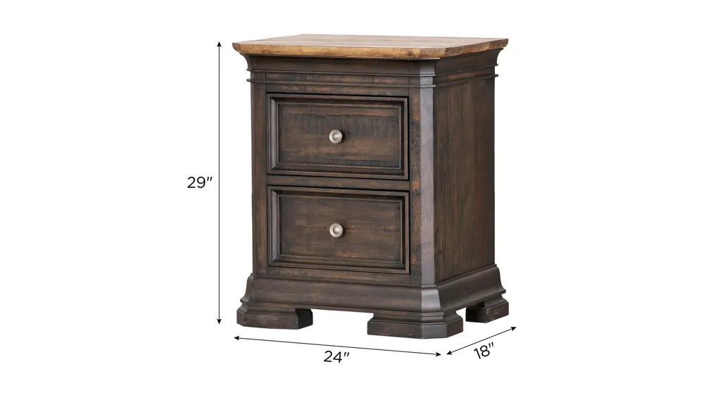 Kingshill Small Nightstand Dimensions