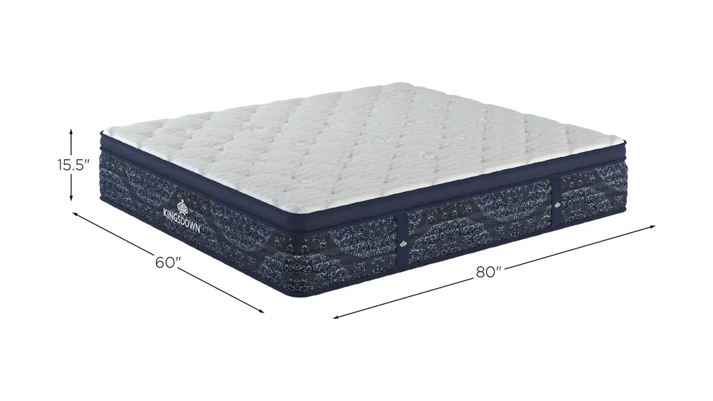 Kingsdown Select Van Pelt Firm Hybrid Euro-Top Mattress Dimensions