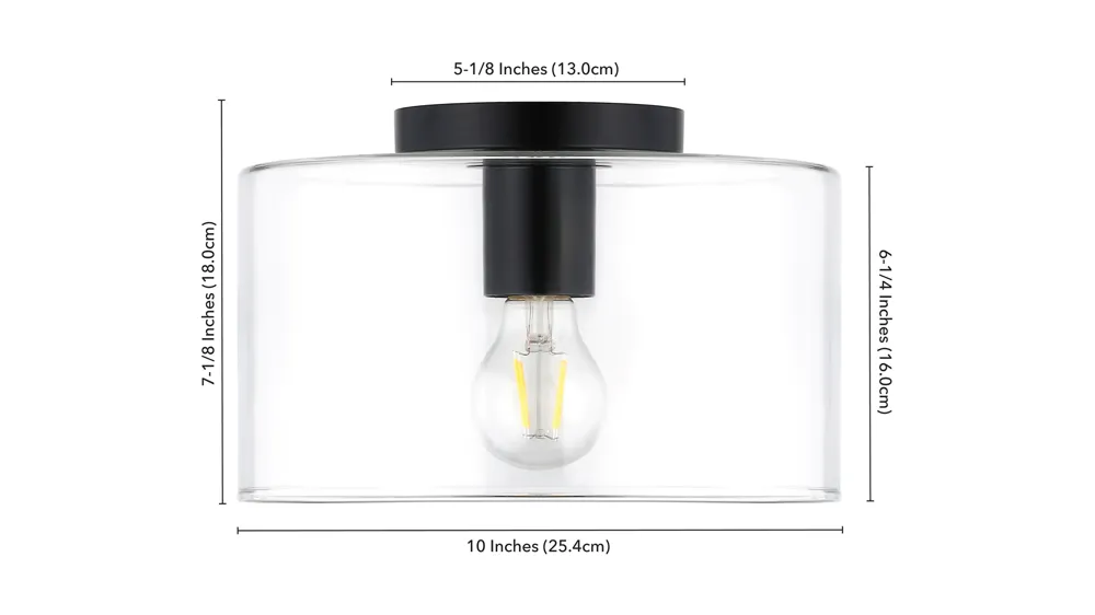 Embla Semi Flush Mount Dimensions