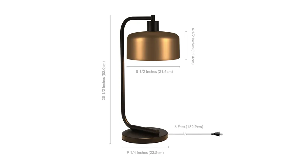 Bjoern Table Lamp Dimensions