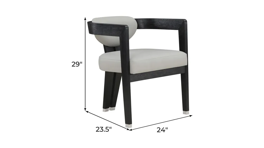 Carlyle Dining Chair - Set of 2 Dimensions