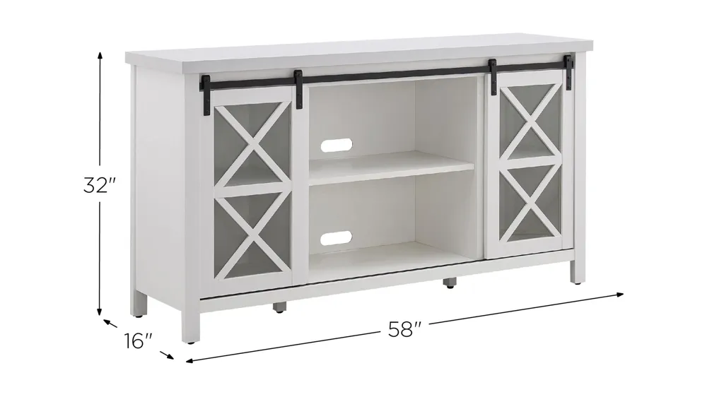 Smith 58" TV Stand Dimensions