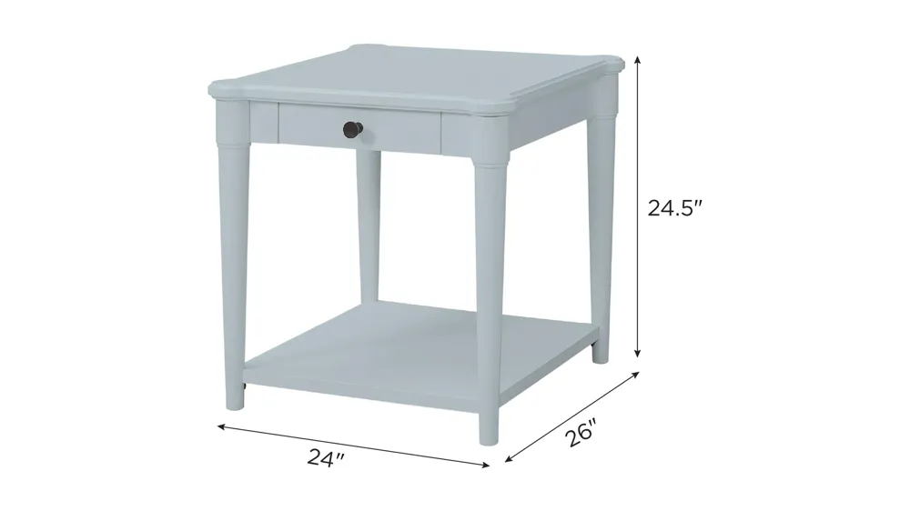 Citrus Heights End Table Dimensions