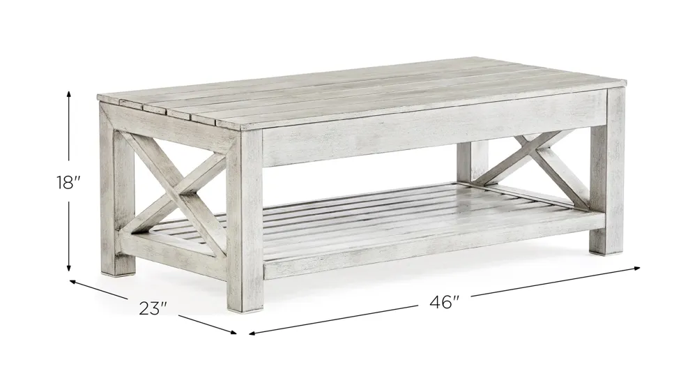 Farlowe Outdoor Coffee Table Dimensions