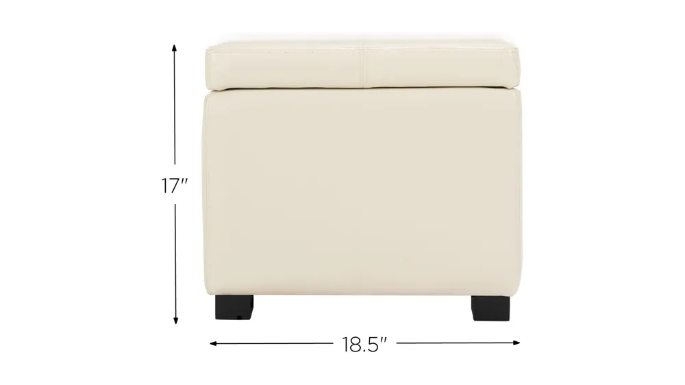 Angeline Ottoman Dimensions
