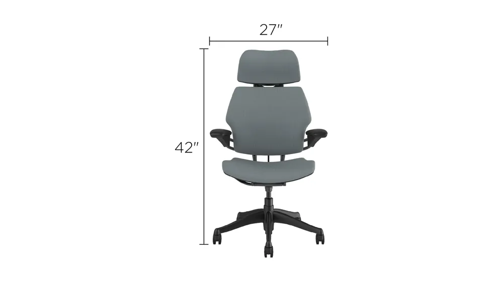 Humanscale Freedom Premium Ergonomic Office Chair Dimensions