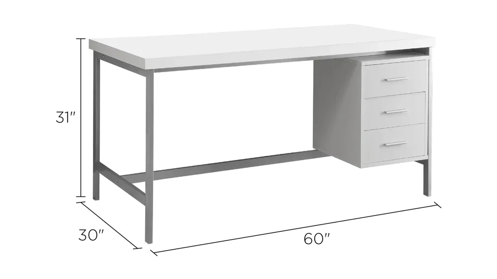 Nowles Computer Desk Dimensions