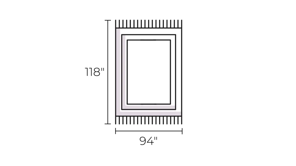Carmel Indoor/Outdoor Rug Dimensions