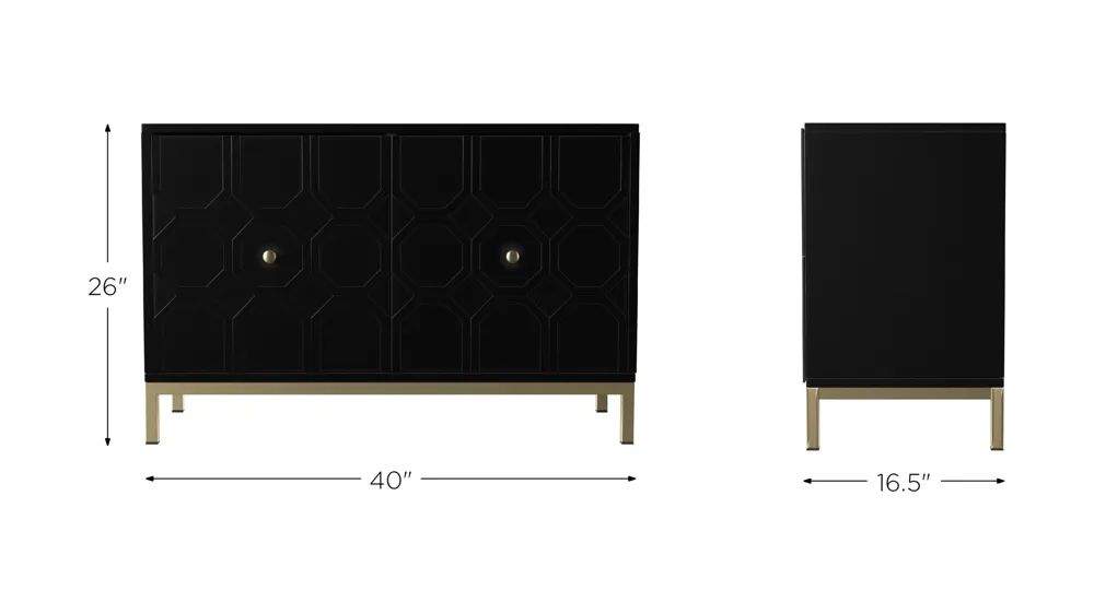 Farrelly Double-Door Cabinet Dimensions