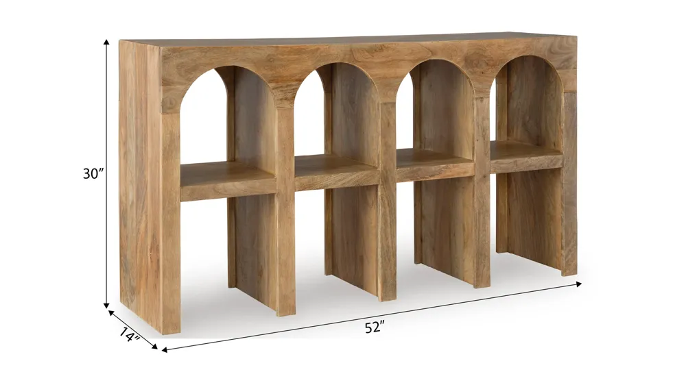 Luzmanacy Console Table Dimensions