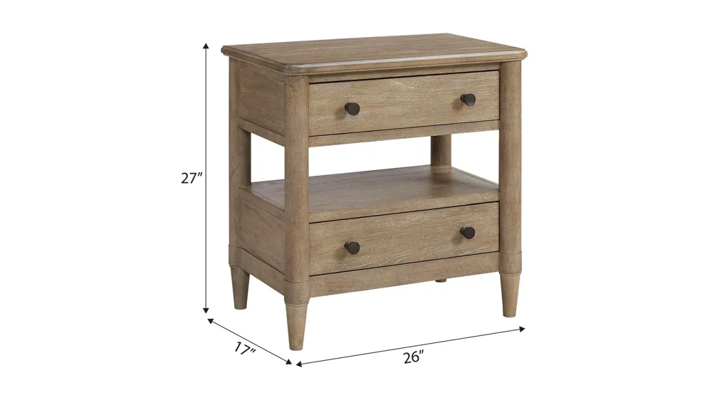 Citrus Heights Nightstand Dimensions