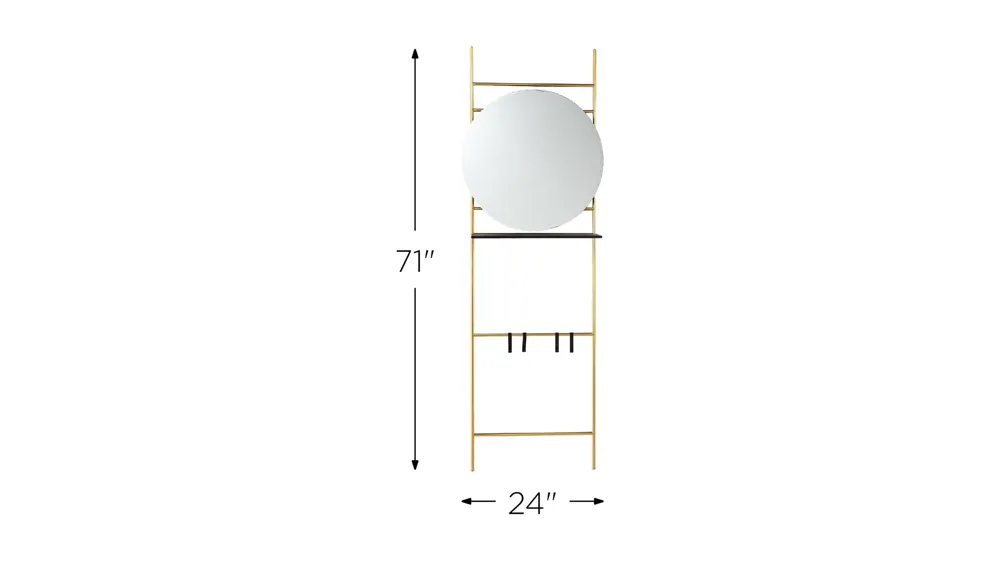Bottesford Hall And Entry Organizer Dimensions