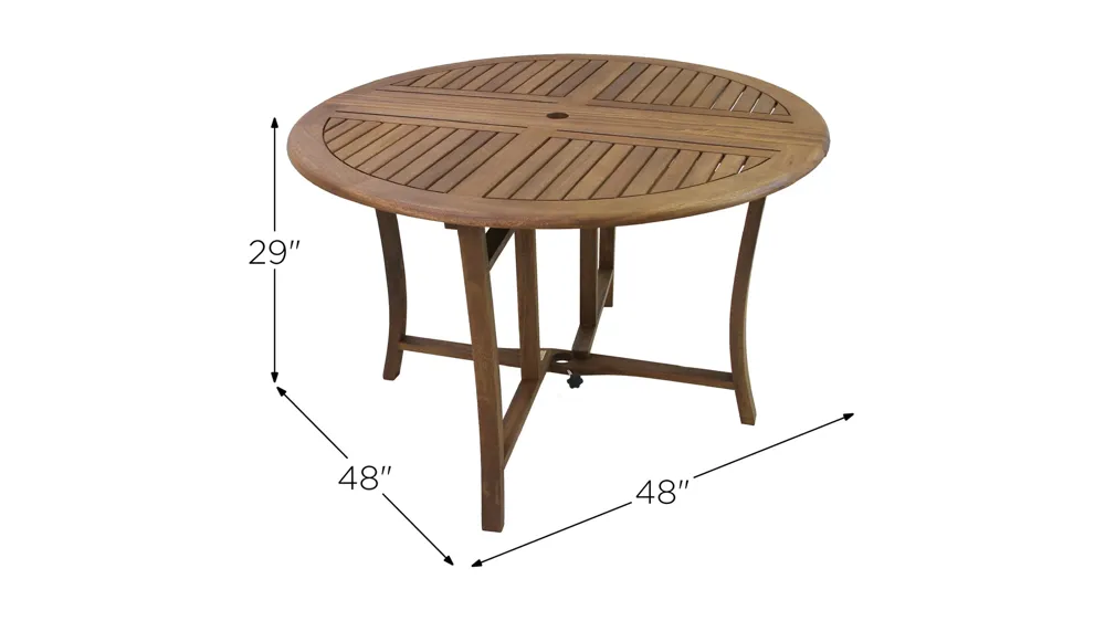 Blixt Outdoor Folding Table Dimensions