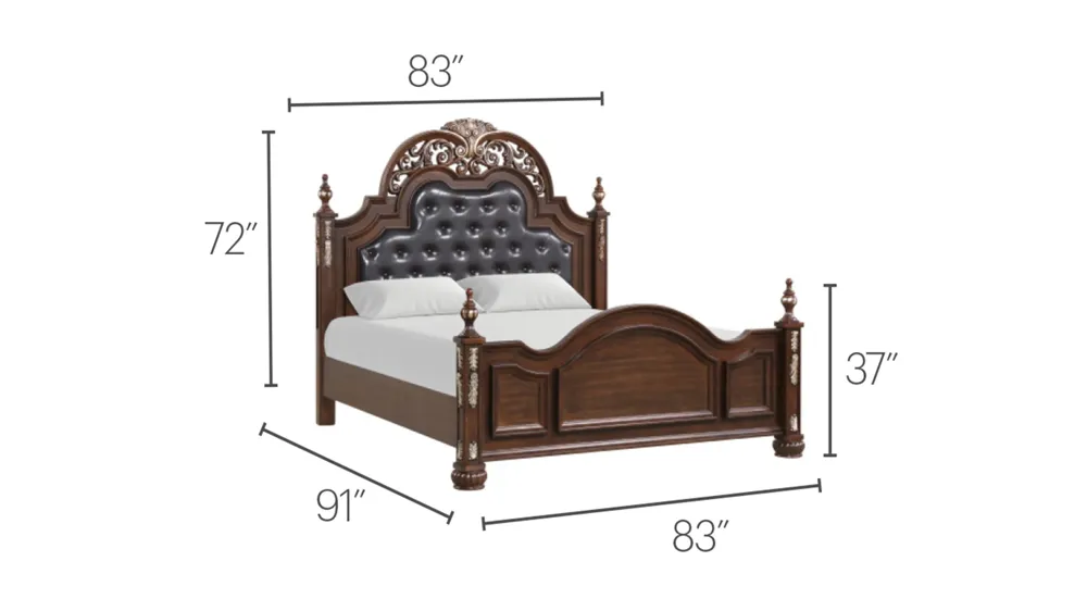 Lyon Post Bed Dimensions
