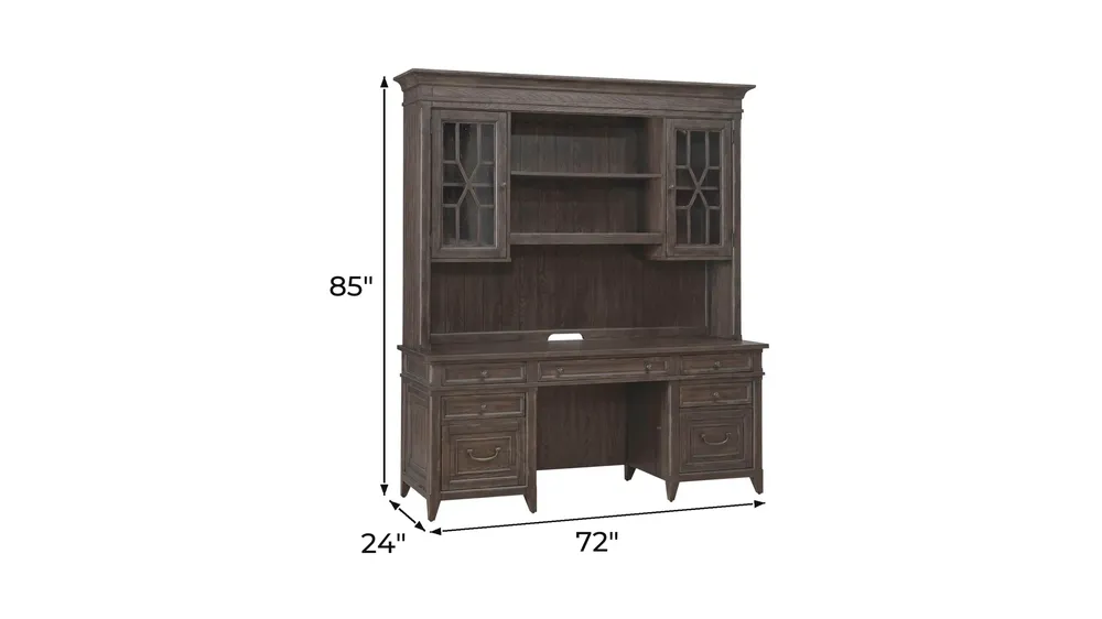 Paradise Valley Credenza & Hutch Dimensions