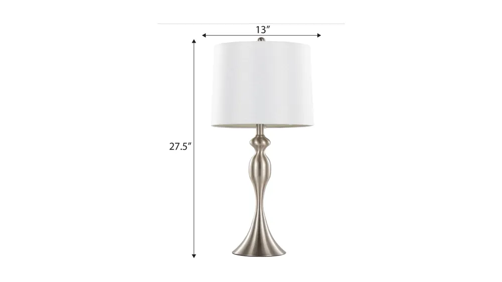 Ashland Table Lamp - Set of 2 Dimensions