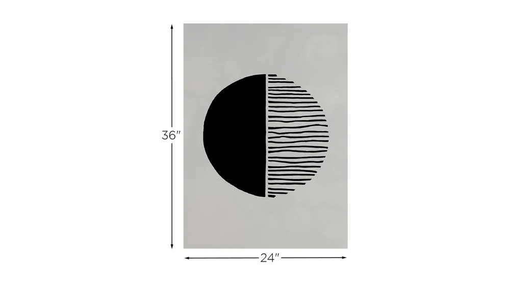 The Vibes Are There II Wall Art Dimensions