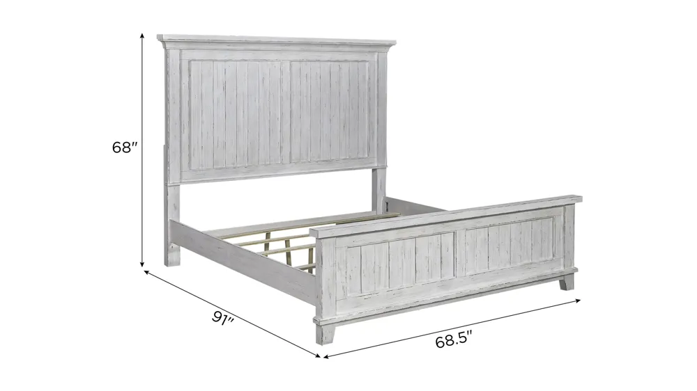 River Place Panel Bed Dimensions