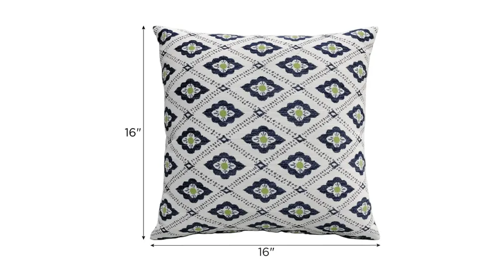 Kimberly Ann Designs Square Pillow - Set of 2 Dimensions