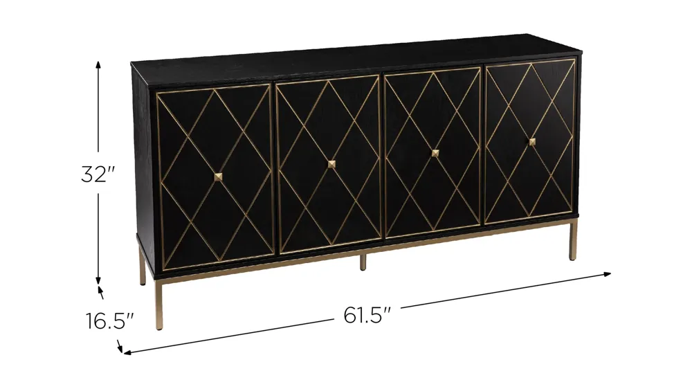 Austin Sideboard/Cabinet Dimensions