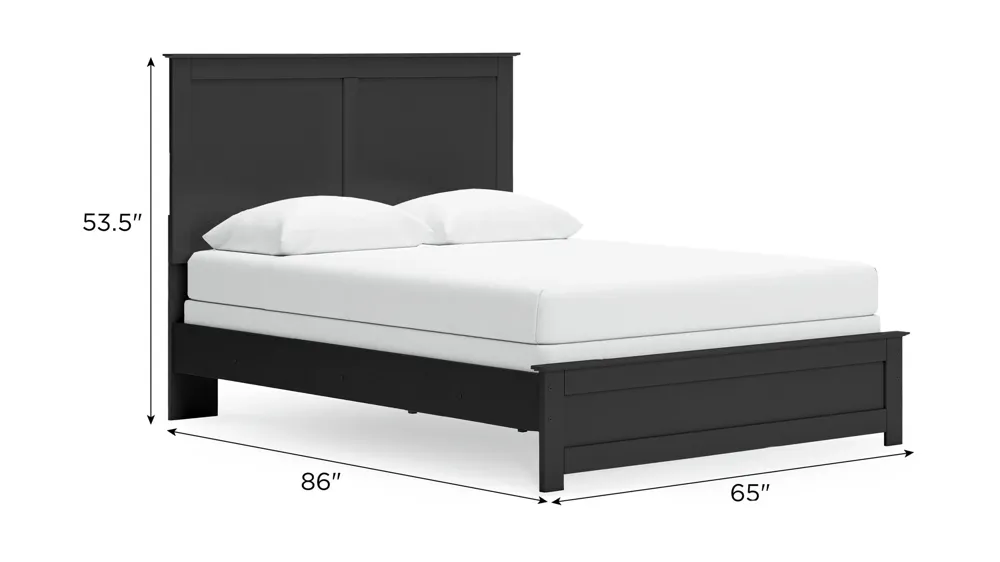 Adele Panel Bed Dimensions