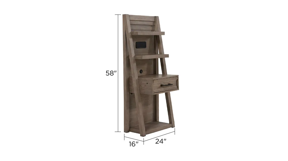 Clouston Pier Nightstand Dimensions