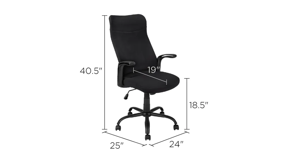 Ignatius Executive Home Office Chair Dimensions