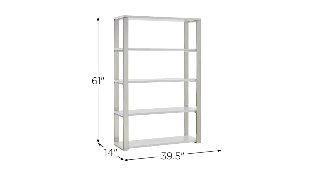 Dillon 40" Shelving Unit Dimensions