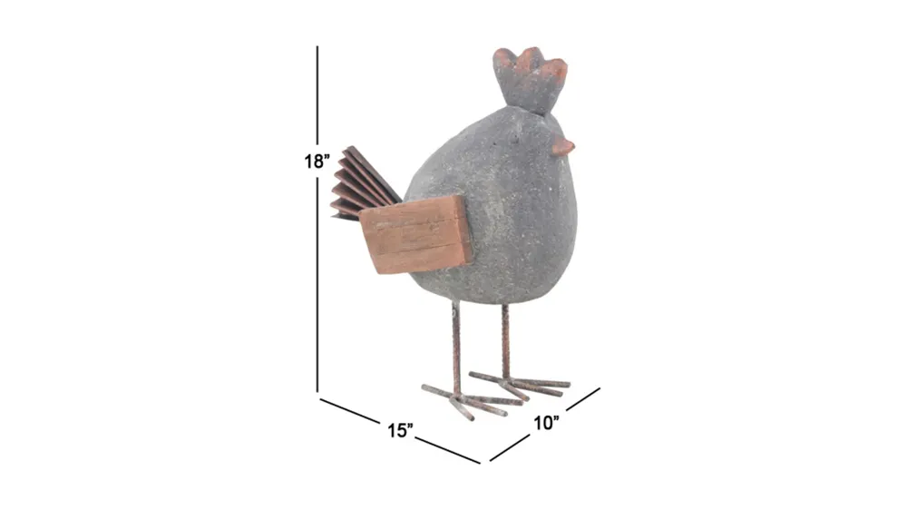 Ivy Collection Pioneer Garden Sculpture Dimensions