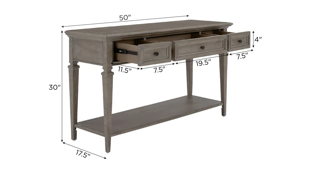 Ashford Sofa Table Dimensions