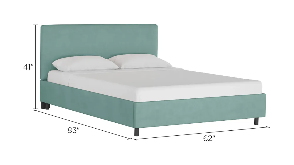 Valerie Platform Bed Dimensions