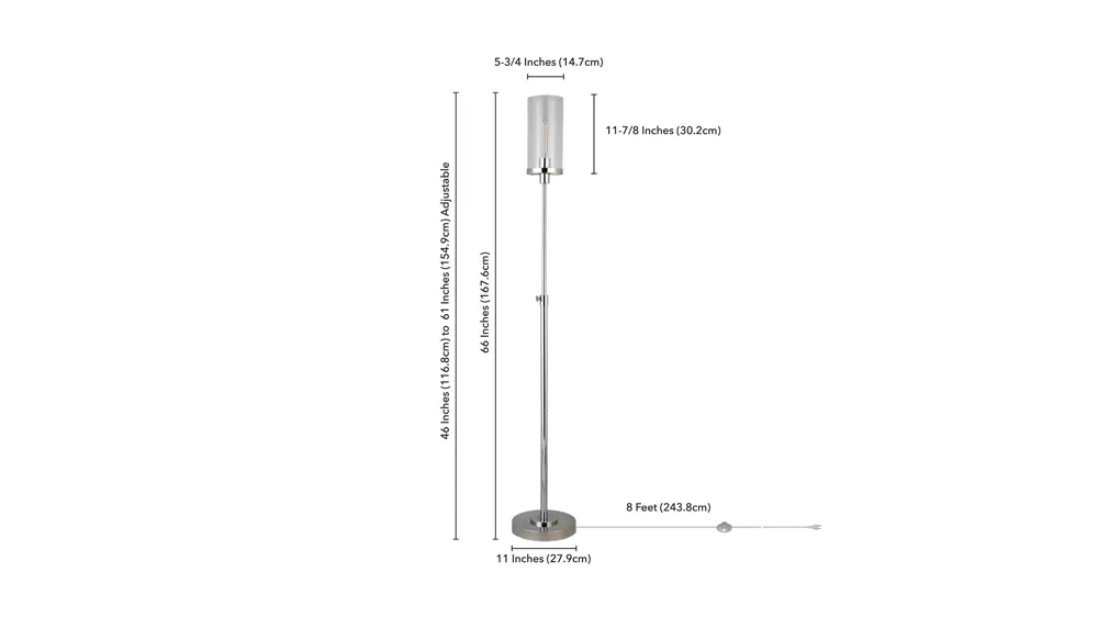 Lucien Floor Lamp Dimensions