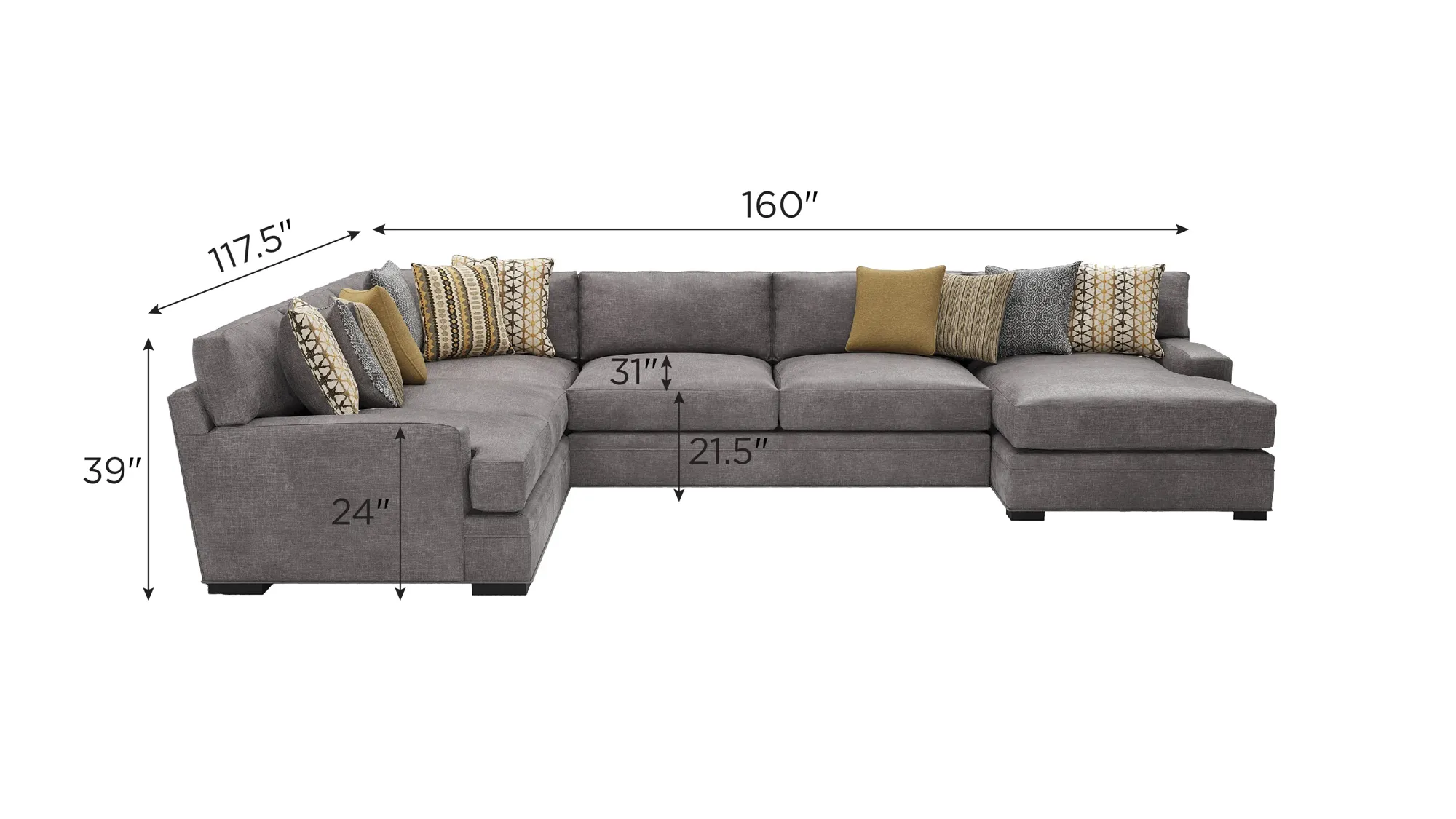 Bayside 4 pc. Sectional