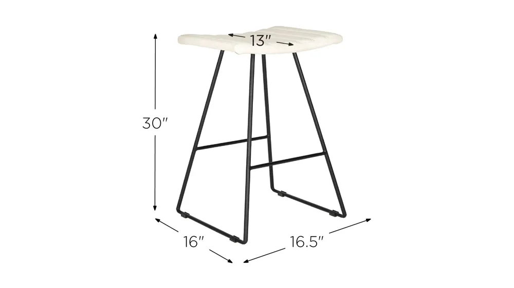 Roy Counter Stool - Set of 2 Dimensions