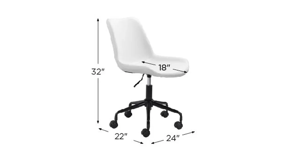 Byron Office Chair Dimensions
