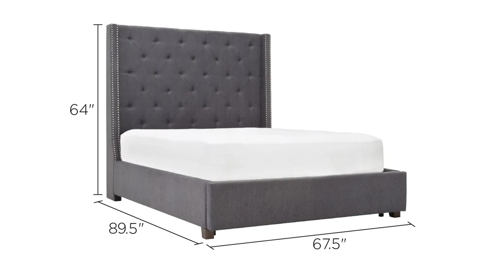 Quinn Platform Storage Bed Dimensions