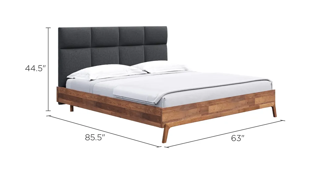 Remix Upholstered Bed Dimensions