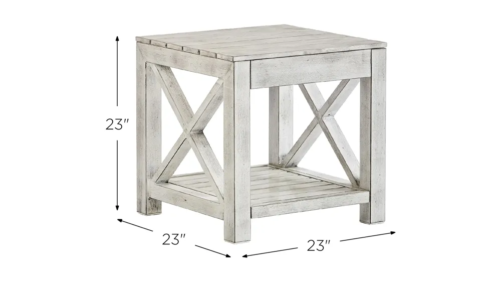 Farlowe Outdoor End Table Dimensions
