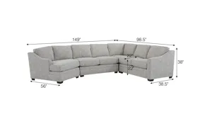 Fairhaven 4-pc. Sectional | Raymour & Flanigan