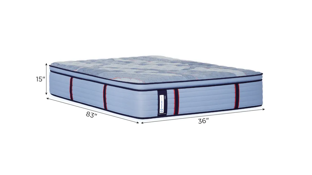 Sealy Posturepedic Pro Winchester Soft Euro Pillowtop Mattress Dimensions